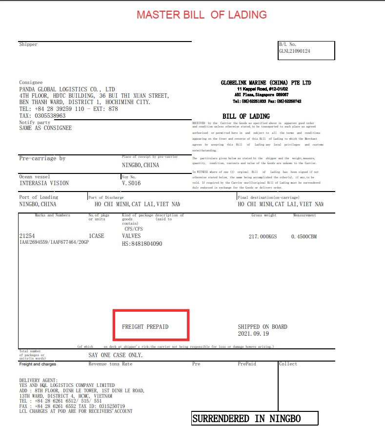 Freight Prepaid Và Freight Collect Trong Xuất Nhập Khẩu