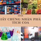 GIẤY CHỨNG NHẬN PHÂN TÍCH COA